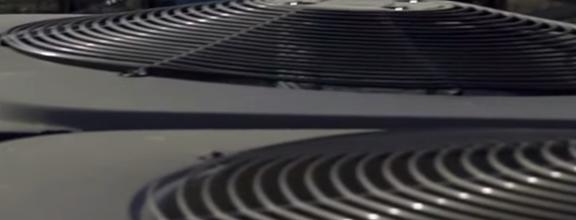 Closeup of AC units